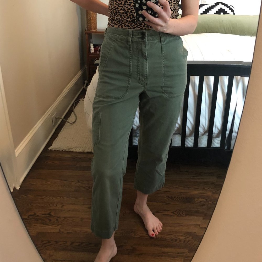 Madewell Military Straight Leg Pants
